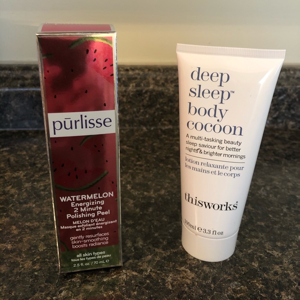 Bundle new skin and body care